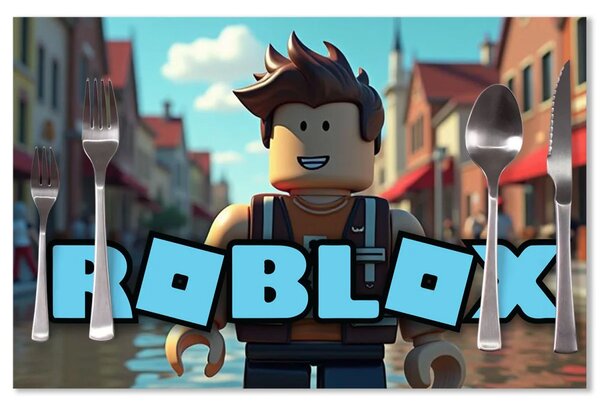Sablio Prestieranie ROBLOX Mesto: 40x30cm