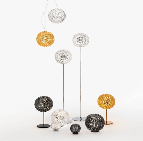 Stojacie Lampa Kartell, Planet, stmievateľné, Transparentná, Obývacia izba, Plast, Dizajnový
