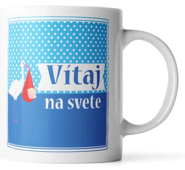 Sablio Hrnček Vitaj na svete - 330 ml - standard