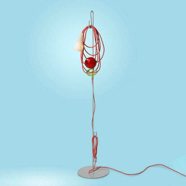 Stojacie Lampa Foscarini, Filo, Viacfarebná, Obývacia izba, Kov, Dizajnový