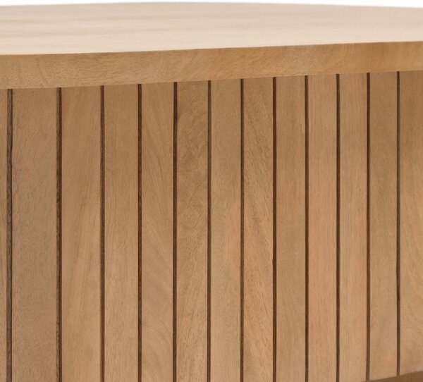 MUZZA Konferenčný stolík licia 120 x 60 cm prírodný