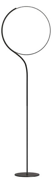 Stojacie Lampa kdln, Poise, stmievateľné, Čierna, Obývacia izba, Kov, Dizajnový