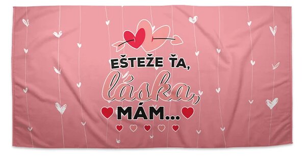 Sablio Uterák Ešte že ťa láska mám - 30x50 cm