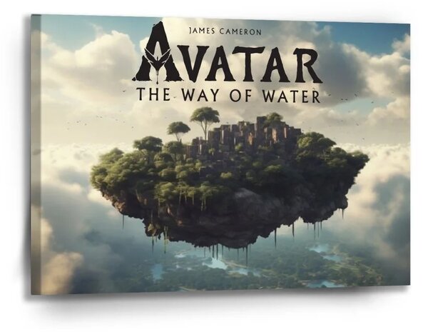 Sablio Obraz Avatar The Way of Water Lietajúce mesto - 90x60 cm