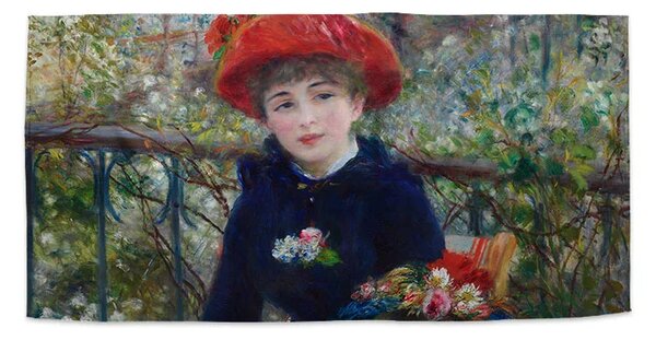 Sablio Uterák Dve sestry (Na terase) - Pierre-Auguste Renoir - 30x50 cm