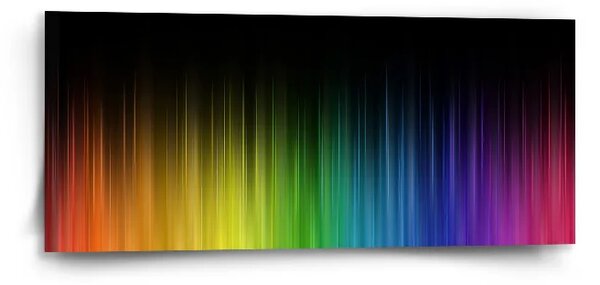 Sablio Obraz Dúhová žiara - 110x50 cm