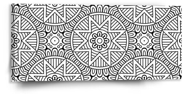 Sablio Obraz Hviezdy mehendi - 110x50 cm