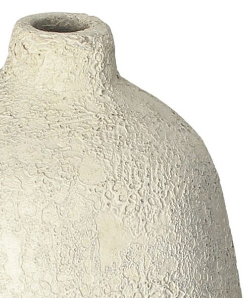 Váza Oresti 20x43cm krémová