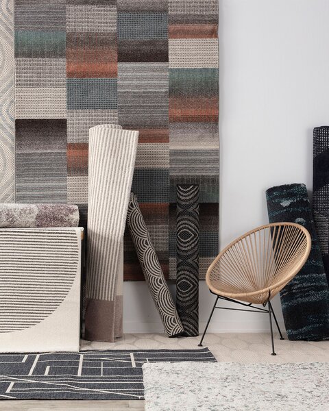 Koberec Sevilla paper white/dusty rose 160x230cm