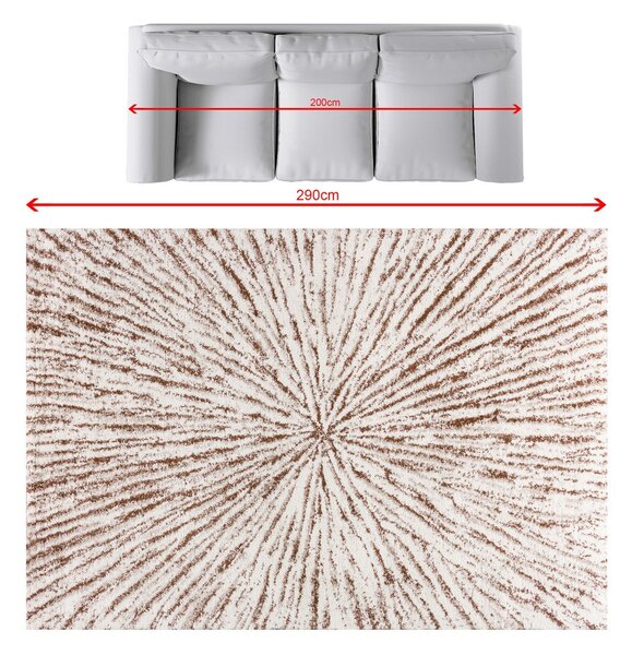 Koberec Softness krémová 200x290cm