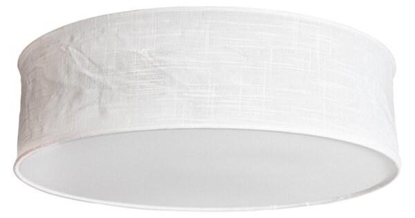 Stropné Lampa By Rydéns, Vita, stmievateľné, Biela, Obývacia izba, Tkanina / Textil