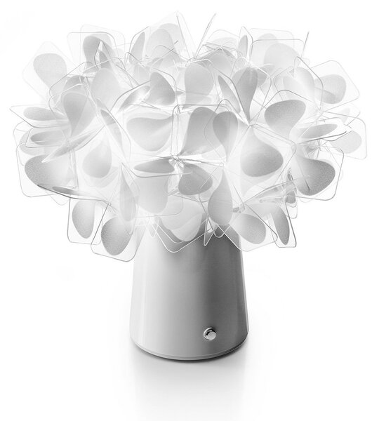 Stolové Lampa Slamp, Clizia, stmievateľné, Biela, Obývacia izba, Plast, Dizajnový