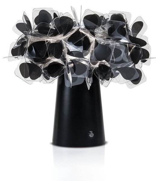 Stolové Lampa Slamp, Clizia Mama Non Mama, stmievateľné, Čierna, Obývacia izba, Plast, Dizajnový