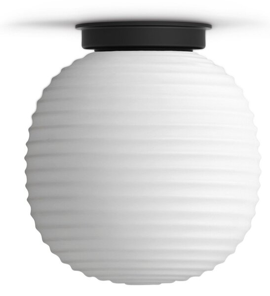 Stropné Lampa New Works, Lantern Small, stmievateľné, Biela, Obývacia izba, Sklo, Dizajnový