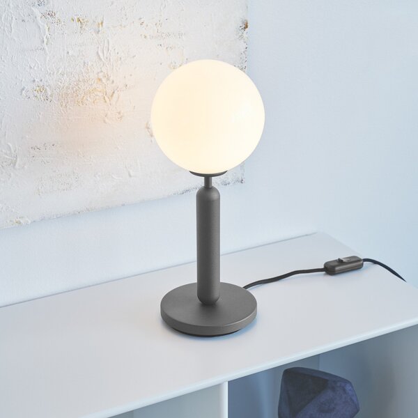 Stolové Lampa Nuura Aps, Miira Table, Čierna, Obývacia izba, Kov, Dizajnový