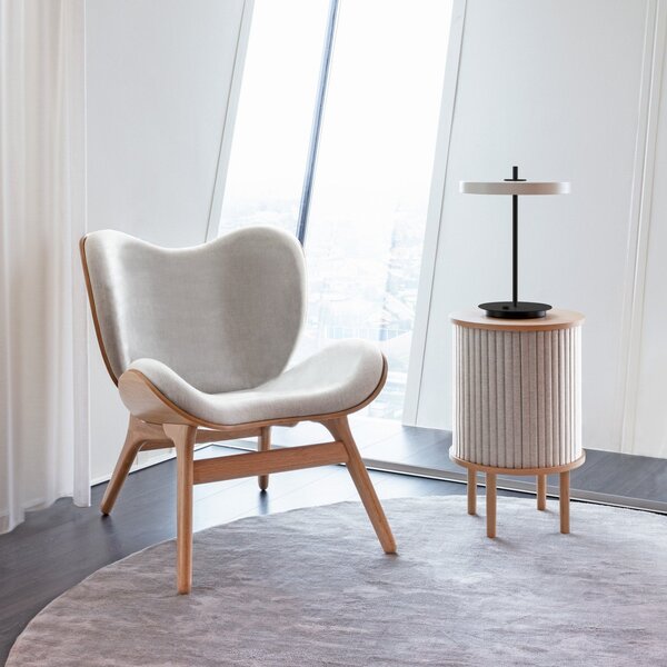Stolové Lampa UMAGE, Asteria Table, stmievateľné, Čierna, Obývacia izba, Hliník, Dizajnový