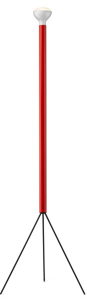 Stojacie Lampa FLOS, Luminator, stmievateľné, Červená, Obývacia izba, Kov