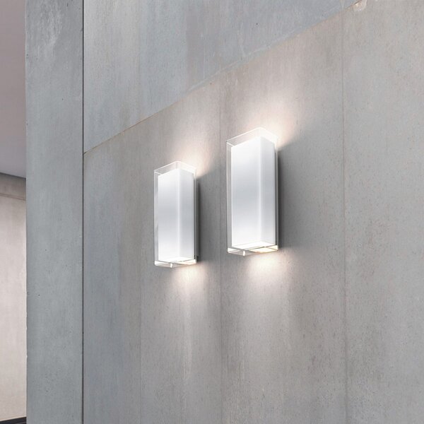 Nástenné Svietidlo Serien Lighting, Rod Wall, stmievateľné, Biela, Obývacia izba, Sklo, Dizajnový