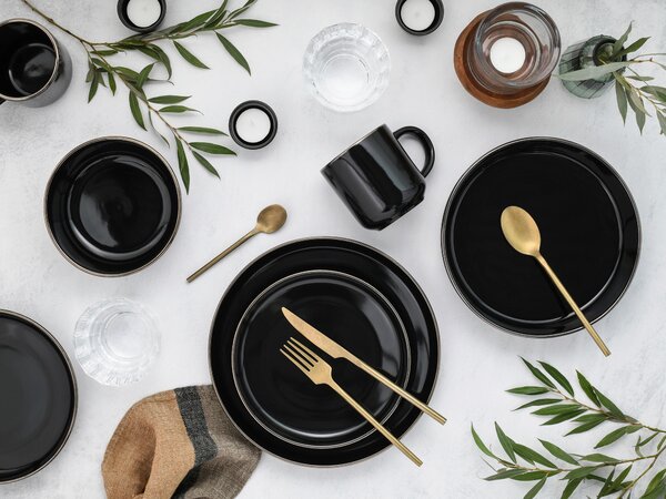 KOMBINOVANÝ SERVIS 10-dielne kamenina Creatable - Online Only bytové doplnky, Online Only