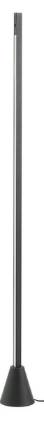 Stojacie Lampa Lucande, Linija, stmievateľné, Čierna, Jedáleň, Hliník, Moderný