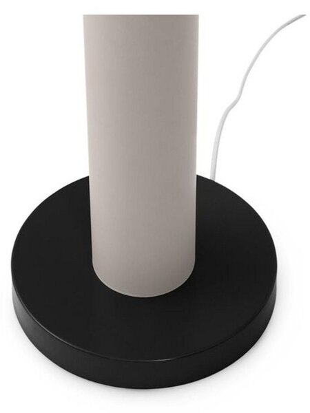 Stojacie Lampa Normann Copenhagen, Sivá, Obývacia izba, Kov