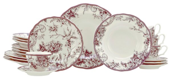 KOMBINOVANÝ SERVIS Adelaide Rot 20-dielne Creatable - Online Only bytové doplnky, Online Only