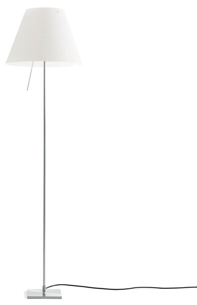 Stojacie Lampa Luceplan, Costanza, Biela, Obývacia izba, Kov, Dizajnový
