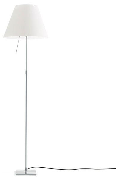 Stojacie Lampa Luceplan, Costanza, Biela, Obývacia izba, Kov, Dizajnový
