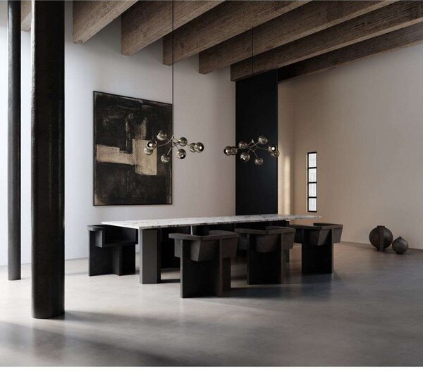 Lustre 101 COPENHAGEN, stmievateľné, Metalická, Obývacia izba, Kov, Moderný