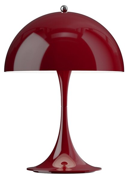 Stolové Lampa Louis Poulsen, Panthella 250, stmievateľné, Červená, Obývacia izba, Plast, Moderný