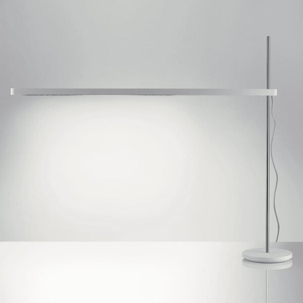 Stolové Lampa Artemide, Talak Professional, stmievateľné, Biela, Pracovňa, Kov, Dizajnový