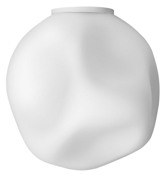 Stropné Lampa Foscarini, Hoba Media, stmievateľné, Biela, Obývacia izba, Sklo, Dizajnový