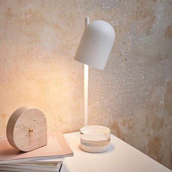 Stolové Lampa AYTM, Luceo, Biela, Obývacia izba, Kov, Dizajnový