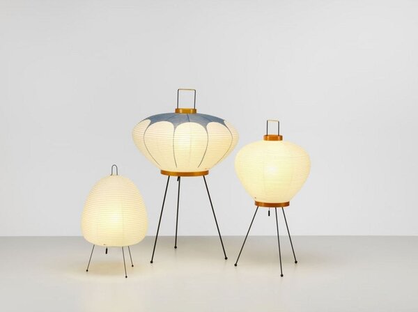 Stolové Lampa Vitra, Biela, Obývacia izba, Papier / Kartón