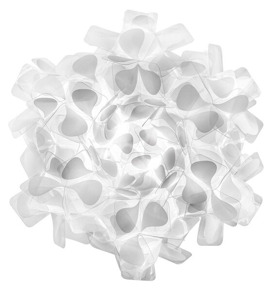 Nástenné Svietidlo Slamp, Clizia Mama Non Mama, stmievateľné, Biela, Obývacia izba, Plast, Dizajnový