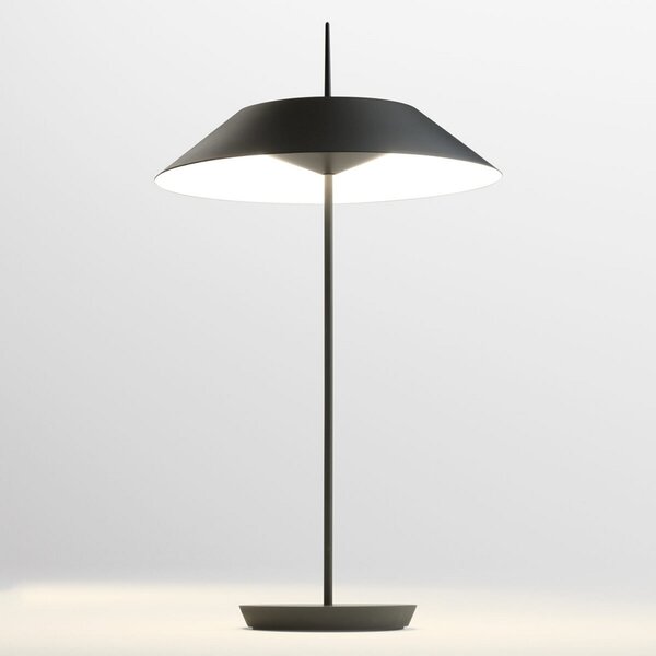 Stolové Lampa Vibia, Mayfair, stmievateľné, Čierna, Chodba, Kov, Dizajnový