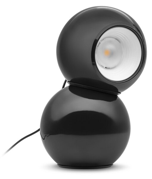 Stolové Lampa Stilnovo, Gravitino, stmievateľné, Čierna, Obývacia izba, Kov, Dizajnový