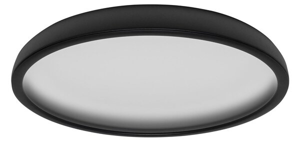 Stropné Lampa Stilnovo, Reflexio, stmievateľné, Čierna, Chodba, Kov, Moderný