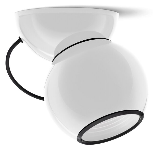 Stropné Lampa Stilnovo, Gravitino, stmievateľné, Biela, Obývacia izba, Kov, Dizajnový
