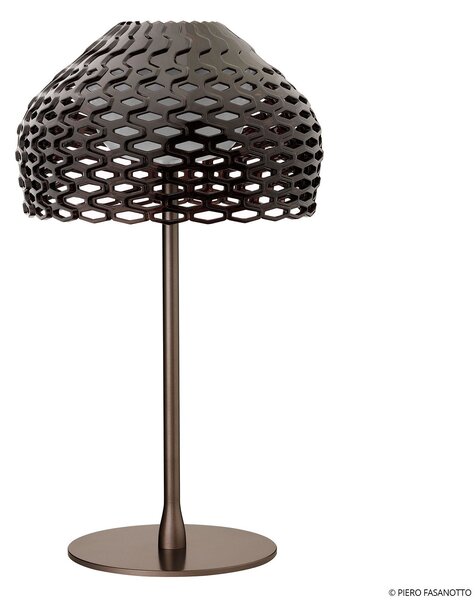 Stolové Lampa FLOS, Tatou T, stmievateľné, Hnedá / Hrdzavá, Obývacia izba, Kov, Dizajnový