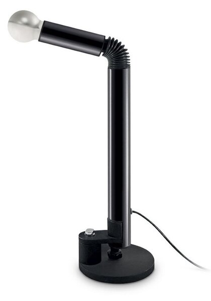 Stolové Lampa Stilnovo, Periscopio, Čierna, Obývacia izba, Kov, Dizajnový