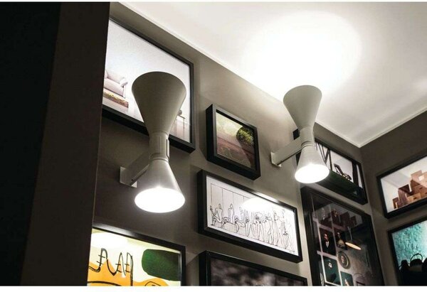 Nástenné Svietidlo Nemo Lighting, Biela, Obývacia izba