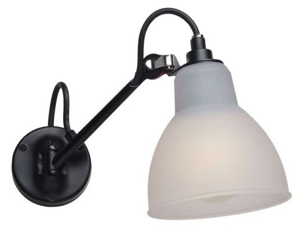 Nástenné Svietidlo Lampe Gras, Čierna, Kúpeľňa, Kov