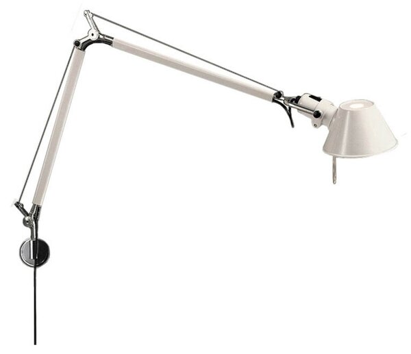 Nástenné Svietidlo Artemide, Biela, Pracovňa, Hliník, Dizajnový