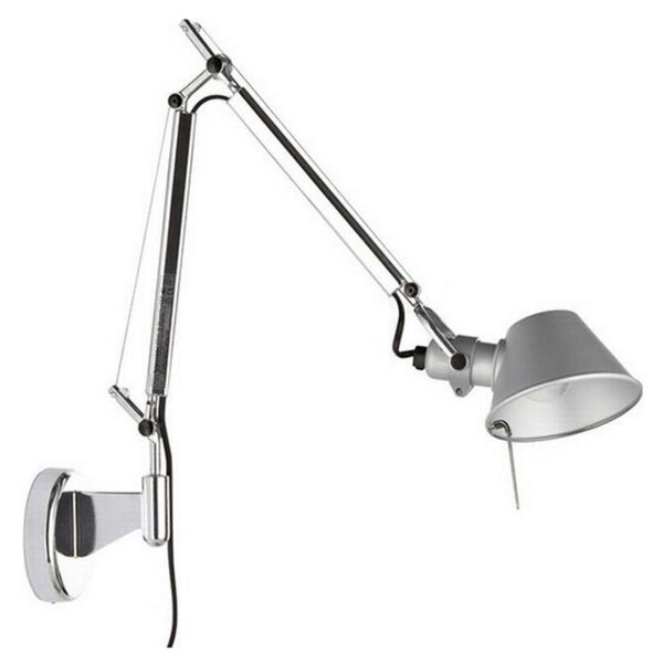 Nástenné Svietidlo Artemide, Metalická, Pracovňa, Hliník, Dizajnový