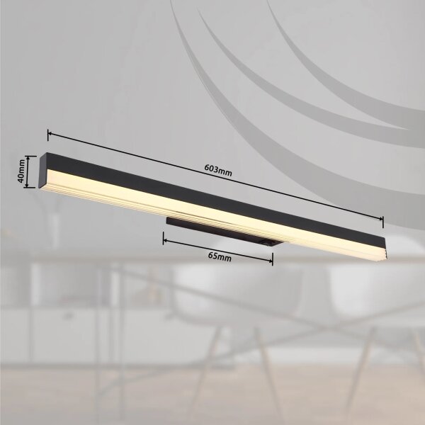 Globo 41926B - LED Nástenné svietidlo SALLO LED/12W/230V 3000K/6000K