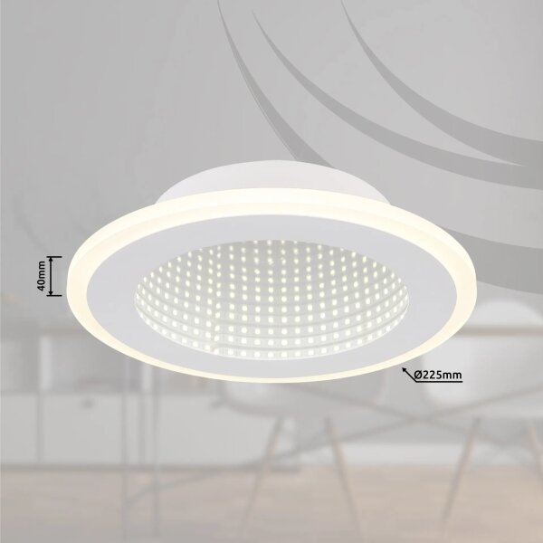 Globo 48919-12R - LED Stropné svietidlo LAMELA LED/12W/230V