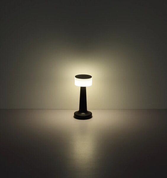 Globo 58447S - LED stmievateľná dotyková stolná lampa ANGELIKA LED/1W/3,7V čiern