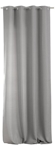 Záves BASIC s kolieskami 140x280 cm sivý 1 ks