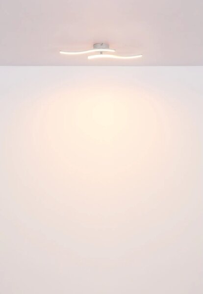 Globo 67178W - LED Prisadený luster TYLER LED/12W/230V biela